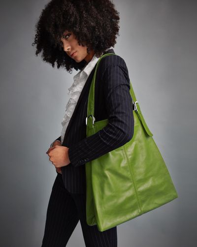 ELORE - SANDRER in Lime green for VOGUE magazine